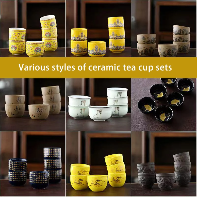 Handmade Ceramic Mug - High Quality Color Glaze Kungfu Tea