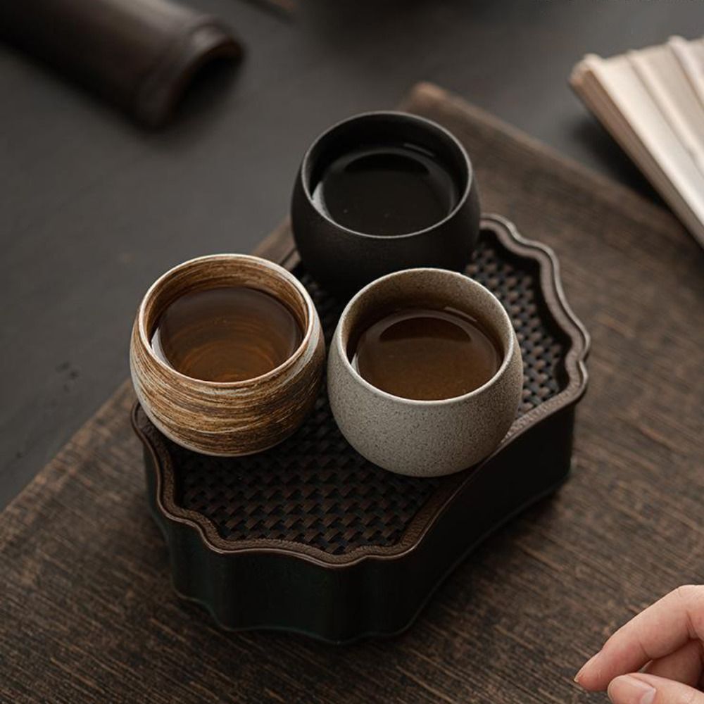 Kung Fu Tea Set Japanese Stone - Handmade Ceramic Mug 评论和价格