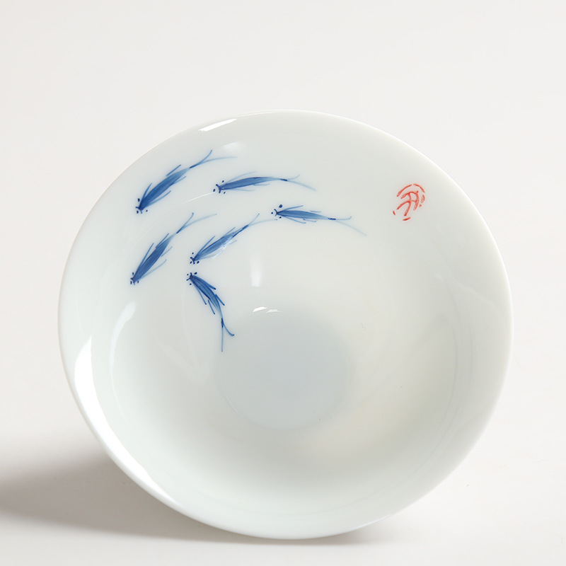 Teacup Ceramic Kung Fu Teacup  - Handmade Ceramic Mug 评论和价格