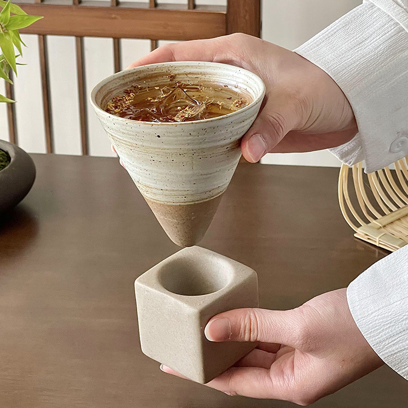 Vintage Coffee Cup Handmade Ce - Handmade Ceramic Mug 评论和价格