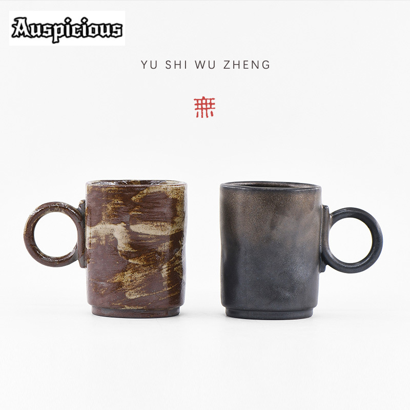 180ml Handmade Wabi-sabi Stone - Handmade Ceramic Mug 评论和价格